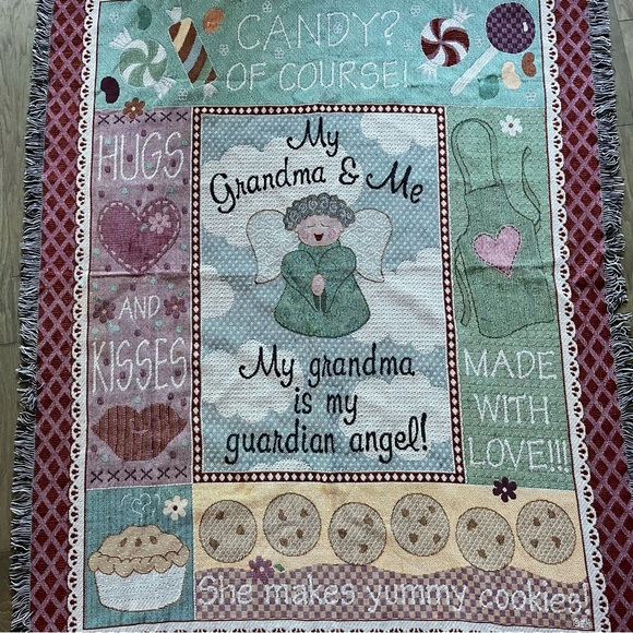 Grandma & Me Mohawk Home Blanket 4x6 Throw Blanket Christmas Present for Grandma - Picture 6 of 12